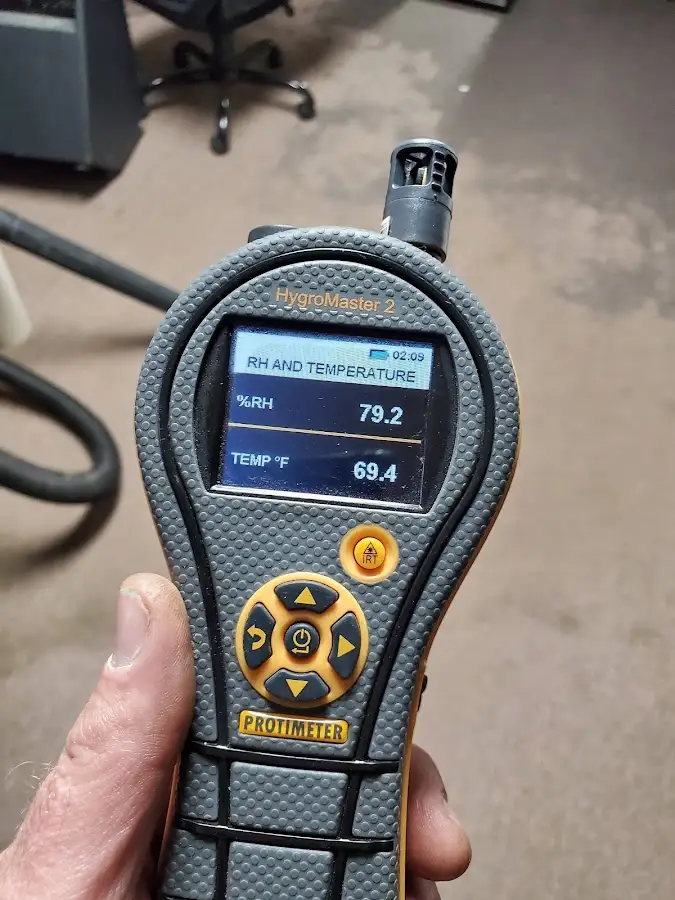Moisture meter humidity assessment for Mold Remediation & Removal in Bella Vista